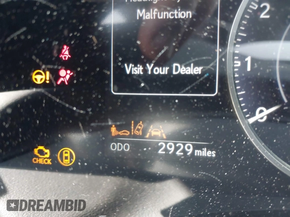 2025 Lexus NX with VIN 2T2GGCEZ0SC073778, listed as a IAAI auction lot 41722618 with 2,929 mi miles. Bid and sale history available at carsss.com. Image 15.