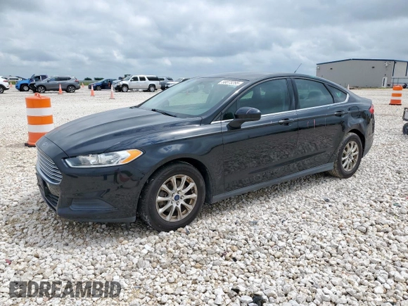 2016 Ford Fusion S with VIN 3FA6P0G74GR286301, listed as a Copart auction lot 58073255 with 71,588 mi miles and Salvage title. Bid and sale history available at DreamBid. Image 1.
