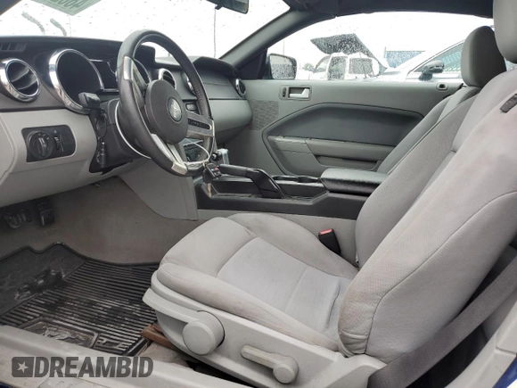 2008 Ford Mustang Deluxe with VIN 1ZVHT84N685143447, listed as a Copart auction lot 48021925 with 79,302 mi miles and Salvage Title. Bid and sale history available at carsss.com. Image 7.