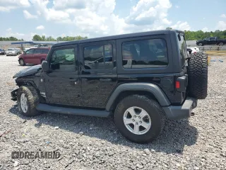 2018 Jeep Wrangler Unlimited Sport with VIN 1C4HJXDG9JW302367, listed as a Copart auction lot 61915505 with 103,952 mi miles and Non repairable. Bid and sale history available at DreamBid. Image 2.
