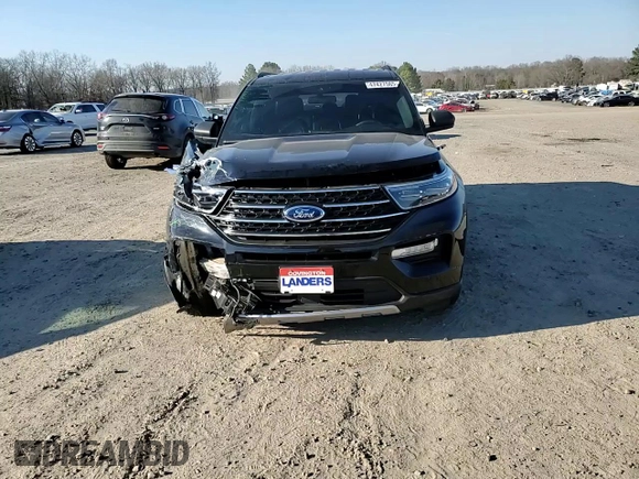 2020 Ford Explorer XLT with VIN 1FMSK7DH7LGA10303, listed as a Copart auction lot 47427565 with 93,401 mi miles and Salvage Title. Bid and sale history available at DreamBid. Image 12.
