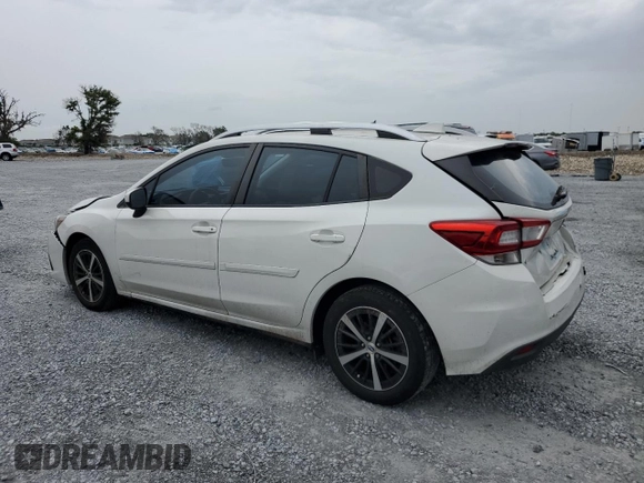 2022 Subaru Impreza Premium with VIN 4S3GTAD66N3710522, listed as a Copart auction lot 59011985 with 42,962 mi miles and Salvage title. Bid and sale history available at DreamBid. Image 2.