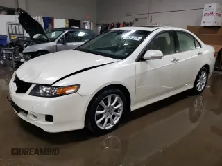 2007 Acura TSX with VIN JH4CL96867C004664, listed as a Copart auction lot 46541225 with 115,920 mi miles and Salvage Title. Bid and sale history available at carsss.com. Image 1.