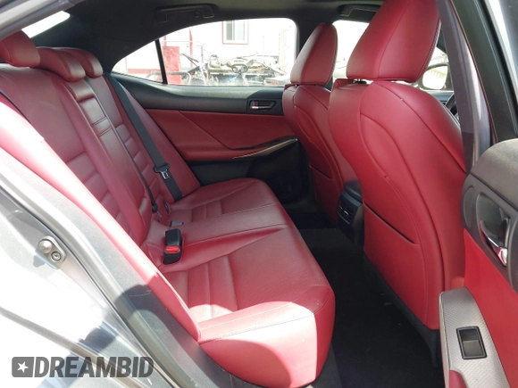 2015 Lexus IS 350 with VIN JTHCE1D28F5006381, listed as a IAAI auction lot 41953698 with 127,688 mi miles and . Bid and sale history available at DreamBid. Image 8.