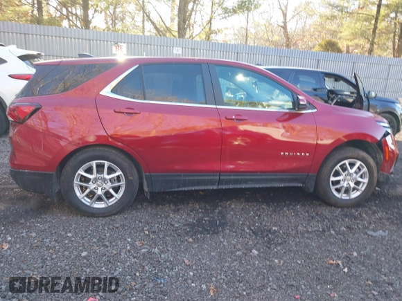 2024 Chevrolet Equinox LT with VIN 3GNAXUEG2RS243562, listed as a IAAI auction lot 41448840 with 3,004 mi miles and . Bid and sale history available at DreamBid. Image 13.