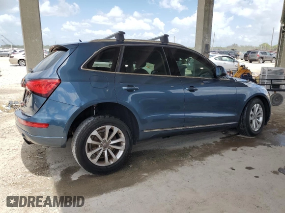 2016 Audi Q5 Premium with VIN WA1C2AFP1GA011900, listed as a Copart auction lot 60436605 with 64,498 mi miles and Salvage title. Bid and sale history available at DreamBid. Image 3.