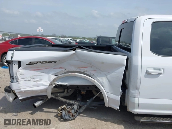 2020 Ford F-150 XL with VIN 1FTEW1CP6LKF02667, listed as a IAAI auction lot 41925493 with 39,888 mi miles. Bid and sale history available at carsss.com. Image 6.