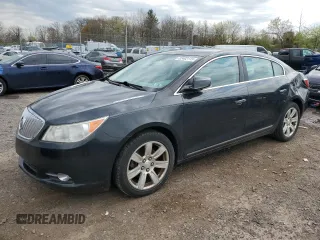 2010 Buick LaCrosse CXL with VIN 1G4GC5GG0AF275285, listed as a Copart auction lot 52402115 with 60,467 mi miles and Salvage Title. Bid and sale history available at carsss.com. Image 1.