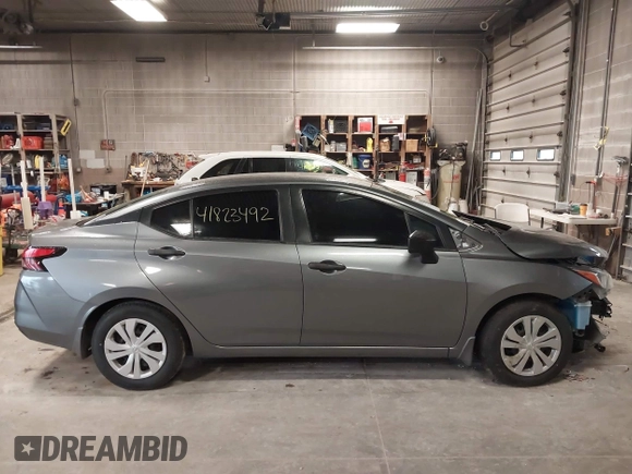 2020 Nissan Versa S with VIN 3N1CN8DV8LL912372, listed as a IAAI auction lot 41823492 with 67,091 mi miles. Bid and sale history available at carsss.com. Image 14.
