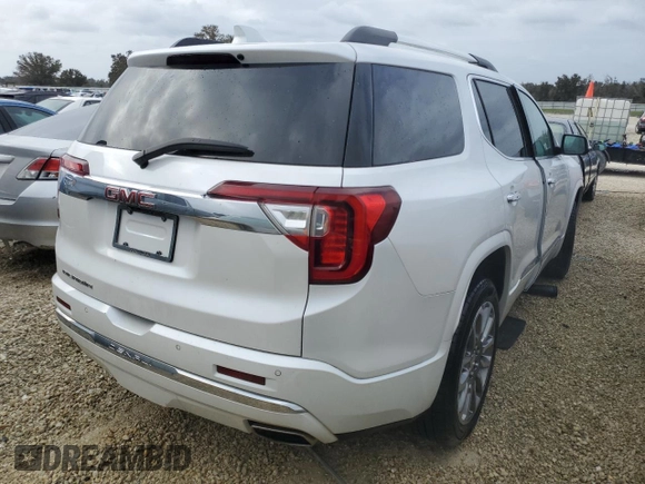 2020 GMC Acadia Denali with VIN 1GKKNPLS8LZ180929, listed as a Copart auction lot 48424835 with Not provided miles and Non repairable. Bid and sale history available at DreamBid. Image 3.