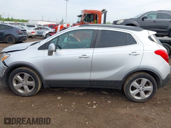 2016 Buick Encore Leather with VIN KL4CJCSB8GB716681, listed as a IAAI auction lot 42151311 with 55,772 mi miles and . Bid and sale history available at DreamBid. Image 14.