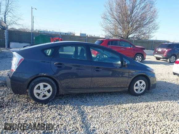 2011 Toyota Prius I with VIN JTDKN3DU8B0290855, listed as a IAAI auction lot 41987491 with 163,456 mi miles. Bid and sale history available at carsss.com. Image 13.
