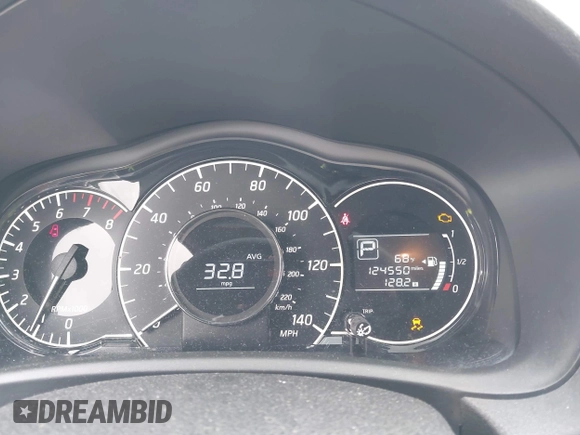 2015 Nissan Note SV with VIN 3N1CE2CP2FL442991, listed as a IAAI auction lot 42125544 with 124,550 mi miles and . Bid and sale history available at DreamBid. Image 7.