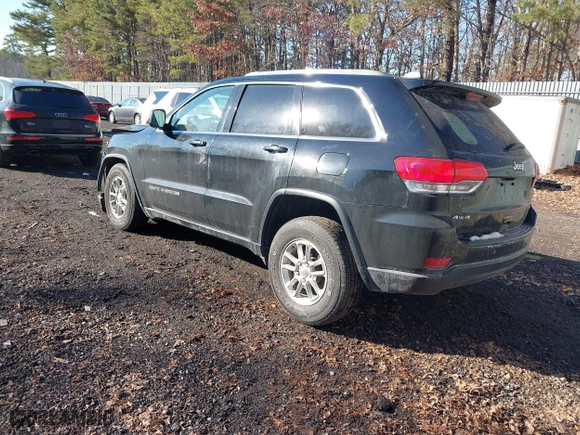 2018 Jeep Grand Cherokee Laredo E with VIN 1C4RJFAG4JC326631, listed as a IAAI auction lot 41191061 with 115,451 mi miles. Bid and sale history available at carsss.com. Image 3.