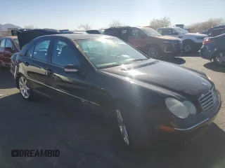 2003 Mercedes-Benz C 230 Kompressor with VIN WDBRF40J73A526306, listed as a Copart auction lot 45041735 with 94,641 mi miles and Salvage Title. Bid and sale history available at DreamBid. Image 4.