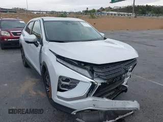 2024 Mitsubishi Eclipse Cross SE with VIN JA4ATWAA3RZ007629, listed as a IAAI auction lot 41247751 with 29,232 mi miles and . Bid and sale history available at DreamBid. Image 1.