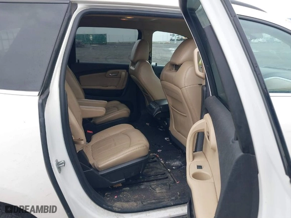 2012 Chevrolet Traverse LTZ with VIN 1GNKVLED7CJ292629, listed as a IAAI auction lot 41871007 with 183,673 mi miles. Bid and sale history available at carsss.com. Image 8.