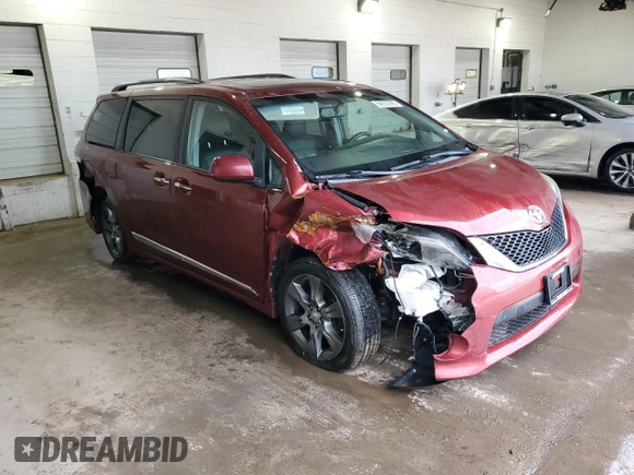 2016 Toyota Sienna SE с VIN 5TDXK3DC3GS758341, выставлен на аукционе Copart как лот 60935395 с пробегом 176 295 миль миль и Списание • Salvage title. История ставок и продаж доступна на DreamBid. Изображение 4.