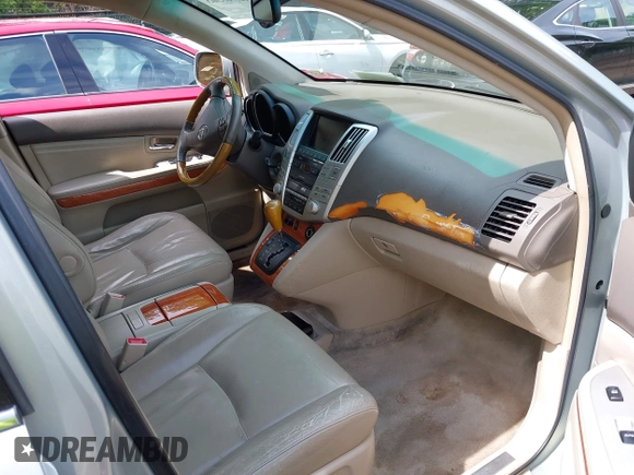 2004 Lexus RX 330 z VIN JTJHA31U840039134, wystawiony jako IAAI lot #42340503 z przebiegiem 219 397 mil mil oraz . Historia ofert i sprzedaży dostępna na DreamBid. Obrazek 5.