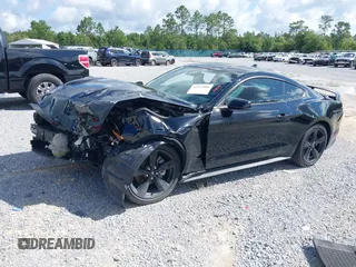 2022 Ford Mustang EcoBoost with VIN 1FA6P8TH1N5150611, listed as a IAAI auction lot 42512804 with 16,537 mi miles and . Bid and sale history available at DreamBid. Image 2.