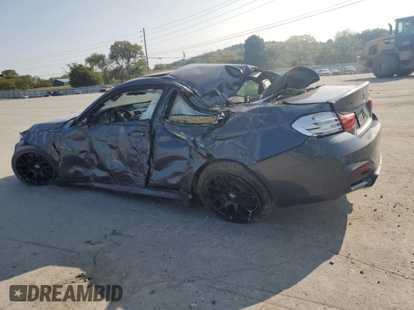 2017 BMW M4 with VIN WBS3R9C38HA014126, listed as a Copart auction lot 70905204 with Not Provided miles and Salvage Title. Bid and sale history available at carsss.com. Image 2.