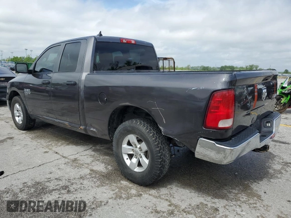 2021 Ram 1500 Tradesman with VIN 1C6RR6FG6MS508639, listed as a Copart auction lot 55292585 with 93,237 mi miles and Clean title. Bid and sale history available at DreamBid. Image 2.