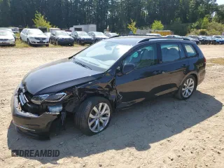 2019 Volkswagen Golf SportWagen S with VIN 3VWY57AU4KM507303, listed as a Copart auction lot 71257174 with 69,752 mi miles and Salvage Title. Bid and sale history available at carsss.com. Image 1.
