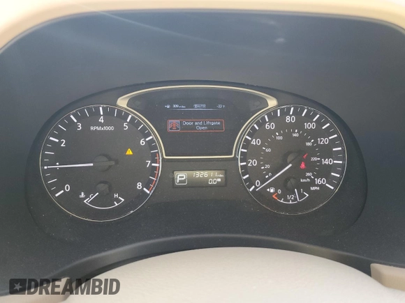 2013 Nissan Pathfinder Platinum with VIN 5N1AR2MM4DC634558, listed as a Copart auction lot 81878564 with 132,611 mi miles and Salvage Title. Bid and sale history available at carsss.com. Image 9.