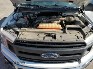 2018 Ford F-150 XL with VIN 1FTEW1CB5JKF02225, listed as a Copart auction lot 52215975 with 120,292 mi miles and Salvage Title. Bid and sale history available at DreamBid. Image 11.