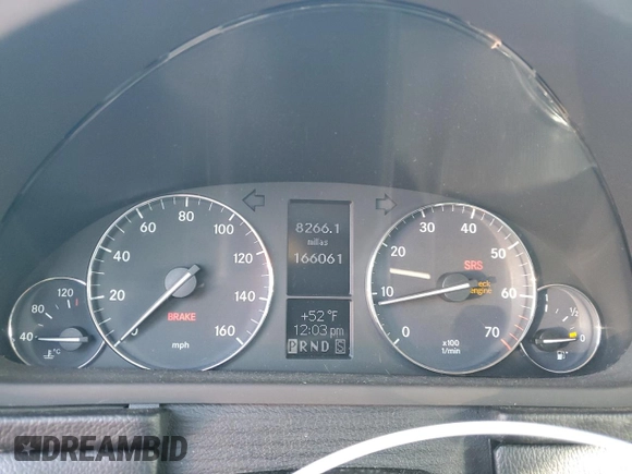 2007 Mercedes-Benz C с VIN WDBRF87J87F887940, выставлен на аукционе Copart как лот 84919644 с пробегом 166 061 миль миль и Чистый • Clean title. История ставок и продаж доступна на DreamBid. Изображение 9.