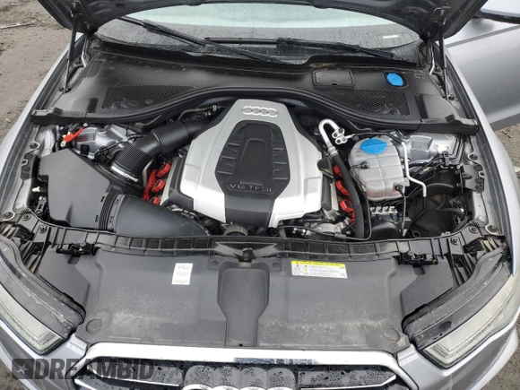 2016 Audi A6 Premium Plus with VIN WAUFGAFC2GN026557, listed as a Copart auction lot 47438275 with 119,730 mi miles and Salvage Title. Bid and sale history available at DreamBid. Image 11.