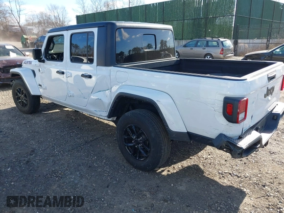 2022 Jeep Gladiator Willys with VIN 1C6HJTAG1NL117631, listed as a IAAI auction lot 41230291 with 33,463 mi miles and . Bid and sale history available at DreamBid. Image 3.