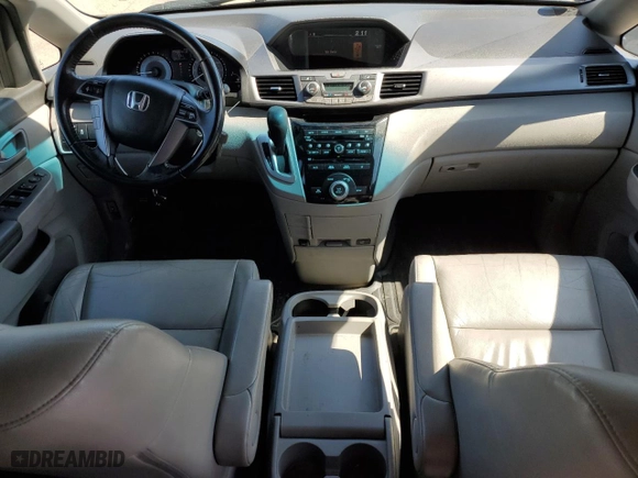2012 Honda Odyssey EX-L with VIN 5FNRL5H62CB117931, listed as a Copart auction lot 48454915 with 155,600 mi miles and Salvage Title. Bid and sale history available at carsss.com. Image 8.