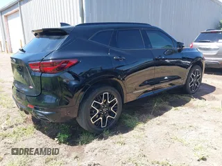 2024 Chevrolet Blazer RS with VIN 3GNKBERS6RS240185, listed as a IAAI auction lot 41981270 with Not provided miles and . Bid and sale history available at DreamBid. Image 4.