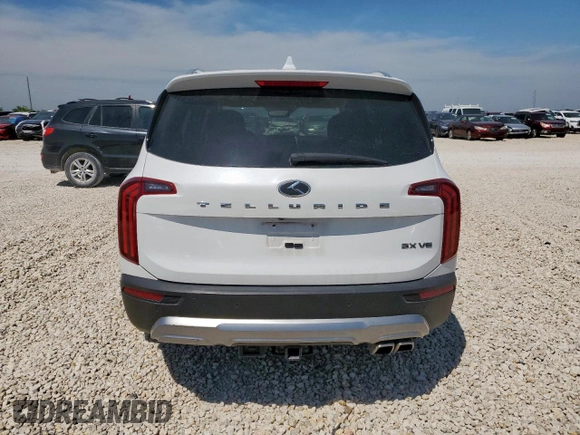 2020 Kia Telluride SX z VIN 5XYP54HC9LG084193, wystawiony jako Copart lot #57148835 z przebiegiem 45 803 mil mil oraz Szkoda całkowita • Salvage title. Historia ofert i sprzedaży dostępna na DreamBid. Obrazek 6.