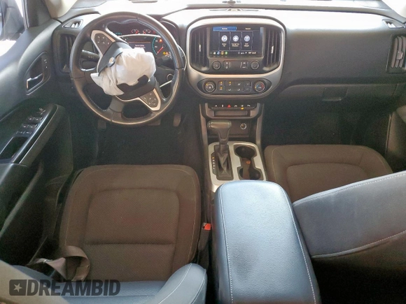 2020 Chevrolet Colorado 2WD LT with VIN 1GCGSCEN0L1110706, listed as a Copart auction lot 62019685 with 57,851 mi miles and Salvage title. Bid and sale history available at DreamBid. Image 8.