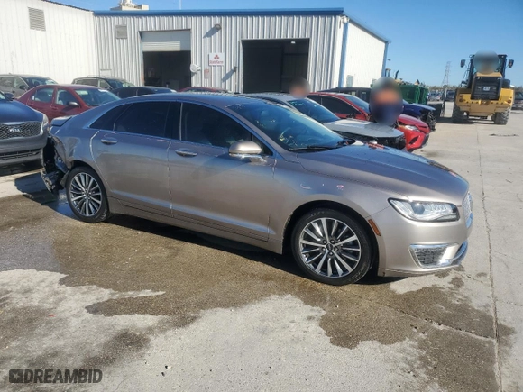 2019 Lincoln MKZ Reserve I with VIN 3LN6L5C99KR613743, listed as a Copart auction lot 84550654 with NaN miles and Salvage Title. Bid and sale history available at carsss.com. Image 4.