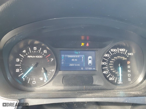 2014 Ford Edge SEL with VIN 2FMDK4JCXEBB23785, listed as a Copart auction lot 50550195 with 127,489 mi miles and Salvage Title. Bid and sale history available at carsss.com. Image 9.