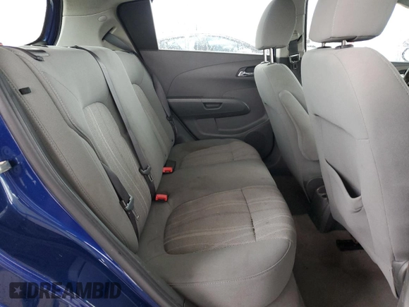 2014 Chevrolet Sonic LT with VIN 1G1JC6SBXE4185129, listed as a Copart auction lot 50242585 with 90,905 mi miles and Clean Title. Bid and sale history available at carsss.com. Image 10.