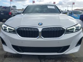 2023 BMW 3 Series 330i with VIN 3MW69FF00P8D34813, listed as a IAAI auction lot 41586136 with 20,048 mi miles. Bid and sale history available at carsss.com. Image 13.
