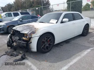 2007 Chrysler 300 C SRT8 with VIN 2C3LA73W17H659735, listed as a IAAI auction lot 41688198 with 132,785 mi miles. Bid and sale history available at carsss.com. Image 17.