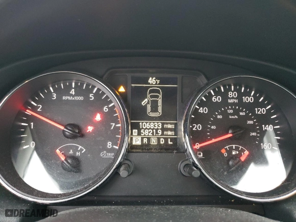 2014 Nissan Rogue Select S with VIN JN8AS5MV8EW200134, listed as a Copart auction lot 49820415 with 106,833 mi miles and Salvage Title. Bid and sale history available at carsss.com. Image 9.