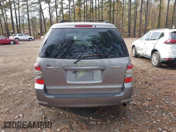 2005 Mazda MPV LX with VIN JM3LW28J650551360, listed as a IAAI auction lot 40951289 with 168,088 mi miles. Bid and sale history available at carsss.com. Image 16.