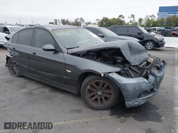 2006 BMW 3 Series 325i with VIN WBAVB13596PT09847, listed as a IAAI auction lot 42444103 with 215,179 mi miles and . Bid and sale history available at DreamBid. Image 1.