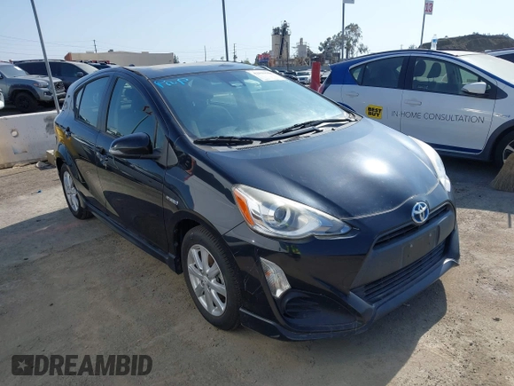 2017 Toyota Prius One with VIN JTDKDTB35H1596444, listed as a IAAI auction lot 42030188 with 47,009 mi miles. Bid and sale history available at carsss.com. Image 1.