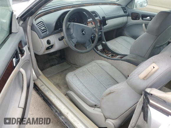 1999 Mercedes-Benz CLK 320/430 with VIN WDBLK65G9XT014132, listed as a Copart auction lot 75950404 with Not Provided miles and Non Repairable. Bid and sale history available at DreamBid. Image 8.
