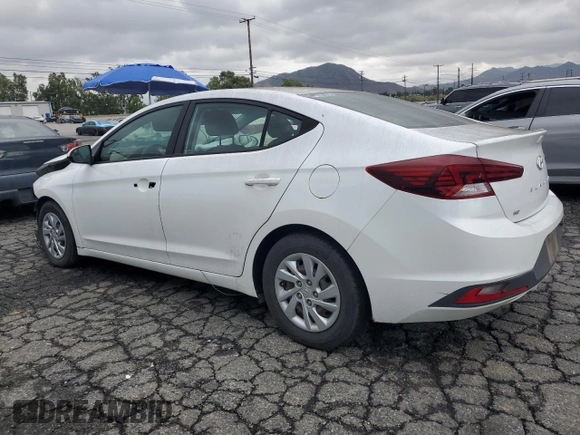 2019 Hyundai Elantra SE with VIN 5NPD74LF3KH470727, listed as a Copart auction lot 55707545 with 45,154 mi miles and Clean Title. Bid and sale history available at DreamBid. Image 2.