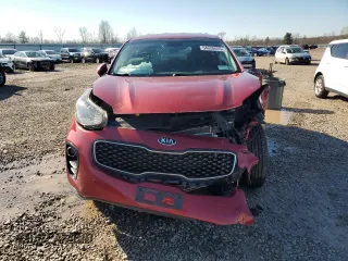 2017 Kia Sportage LX with VIN KNDPMCAC3H7188559, listed as a Copart auction lot 54020655 with 84,488 mi miles and Salvage Title. Bid and sale history available at DreamBid. Image 5.