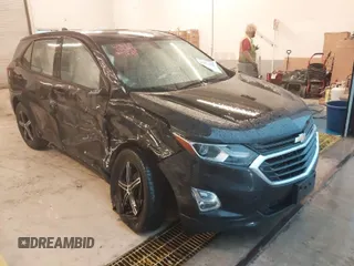 2019 Chevrolet Equinox LS with VIN 3GNAXHEV0KL147077, listed as a IAAI auction lot 41572529 with 56,817 mi miles. Bid and sale history available at carsss.com. Image 1.