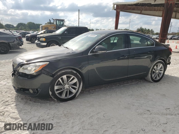 2015 Buick Regal with VIN 2G4GV5EK2F9177201, listed as a Copart auction lot 55065655 with 110,042 mi miles and Salvage title. Bid and sale history available at DreamBid. Image 1.